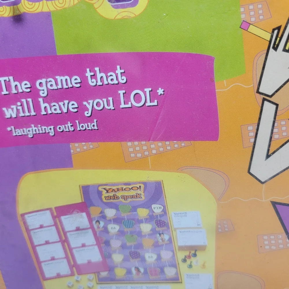 Yahoo Web Speak Game Pressman New in Box Sealed